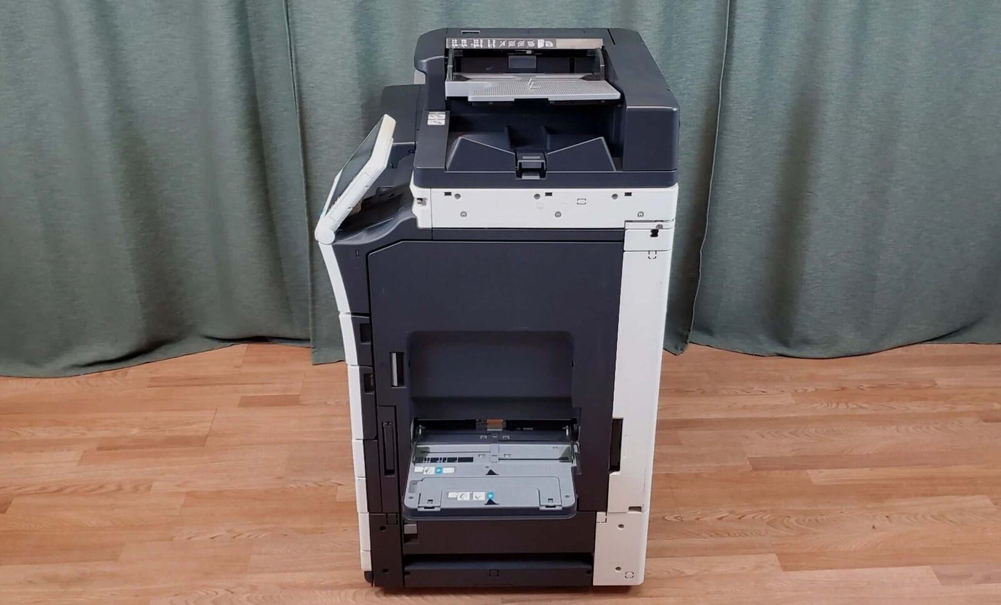 Demo Konica Minolta Bizhub C558 Color Copier Printer Booklet Finisher Low Usage 29k