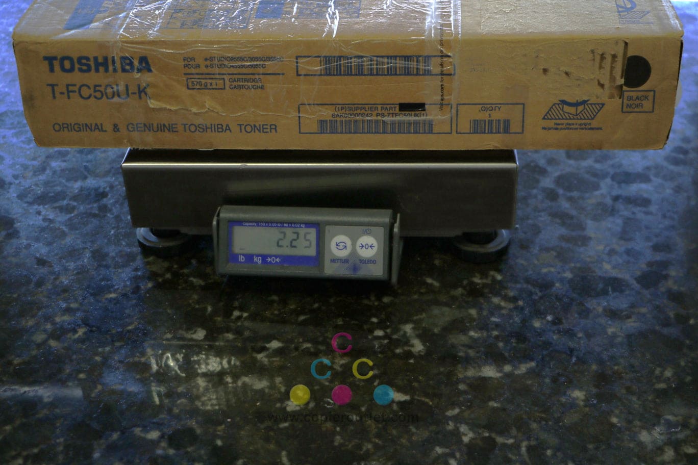 No Seal Toshiba T-FC50U CMKKK Toner Cartridges e-STUDIO 2555C 3055C 5055C 5055CG