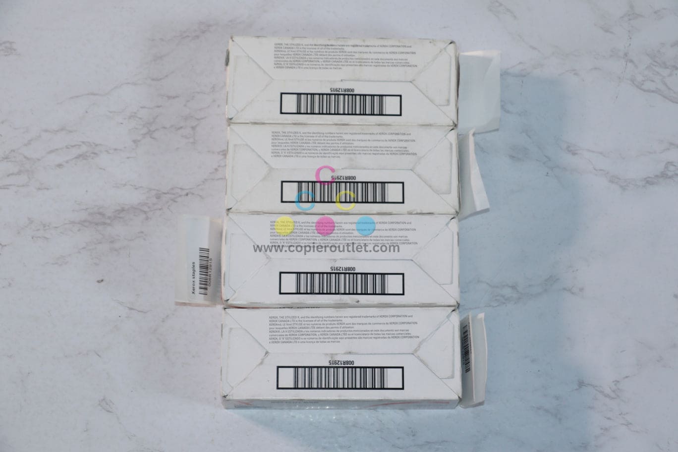 4 New OEM Xerox CopyCentre C123, C128, C2128 Staple Cartridges 008R12915 (8R12915)