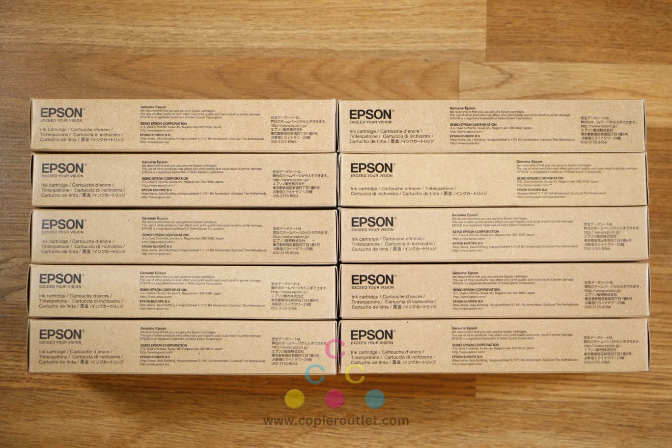 10 Epson HDR Ink C,LC,LM,M,Y,O,G,LK,PK,MBK 200ml Toner Cartridges SC-P5000 5070!