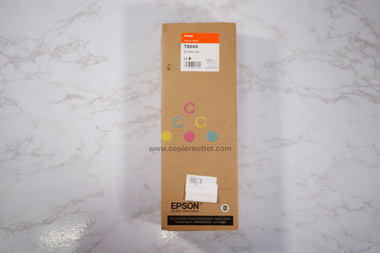 New OEM Epson SC-P9000,SC-P7000 Orange Ink Cartridge T804A Same Day Shipping