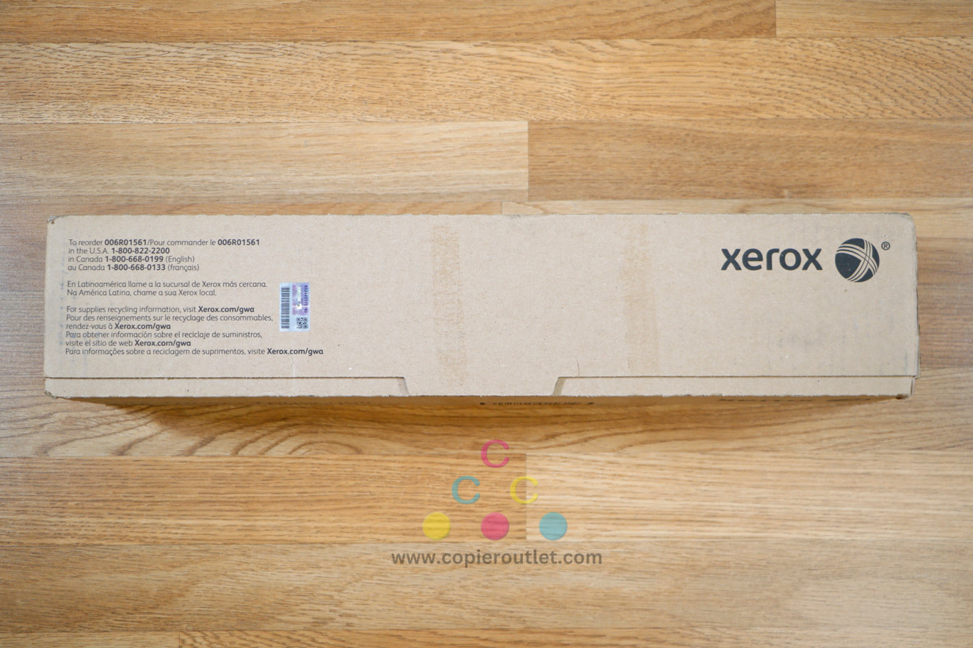 Genuine Xerox 006R01561 Black Toner Cartridge For D95,D95A,D110,D110P,D125,D125P