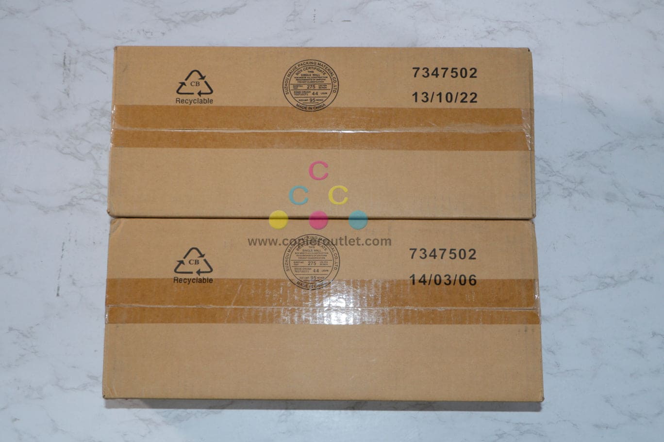 2 OEM Lexmark C530dn, C520n,C524,C522,C534dn,C532n Waste Toner Bottles C52025X