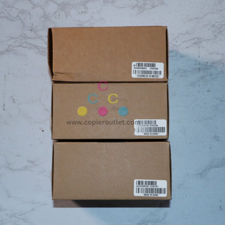 3 OEM Open Seal Sharp MX-C407F,MX-C507F CMY Toners MX-C50TC,MX-C50TM,MX-C50TY