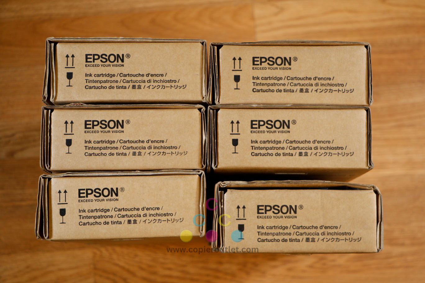 6 Epson HDR Ink LM,M,Y,LK,PK,MBK 200ml Toner Cartridges SC-P9000 8000 7000 6000!