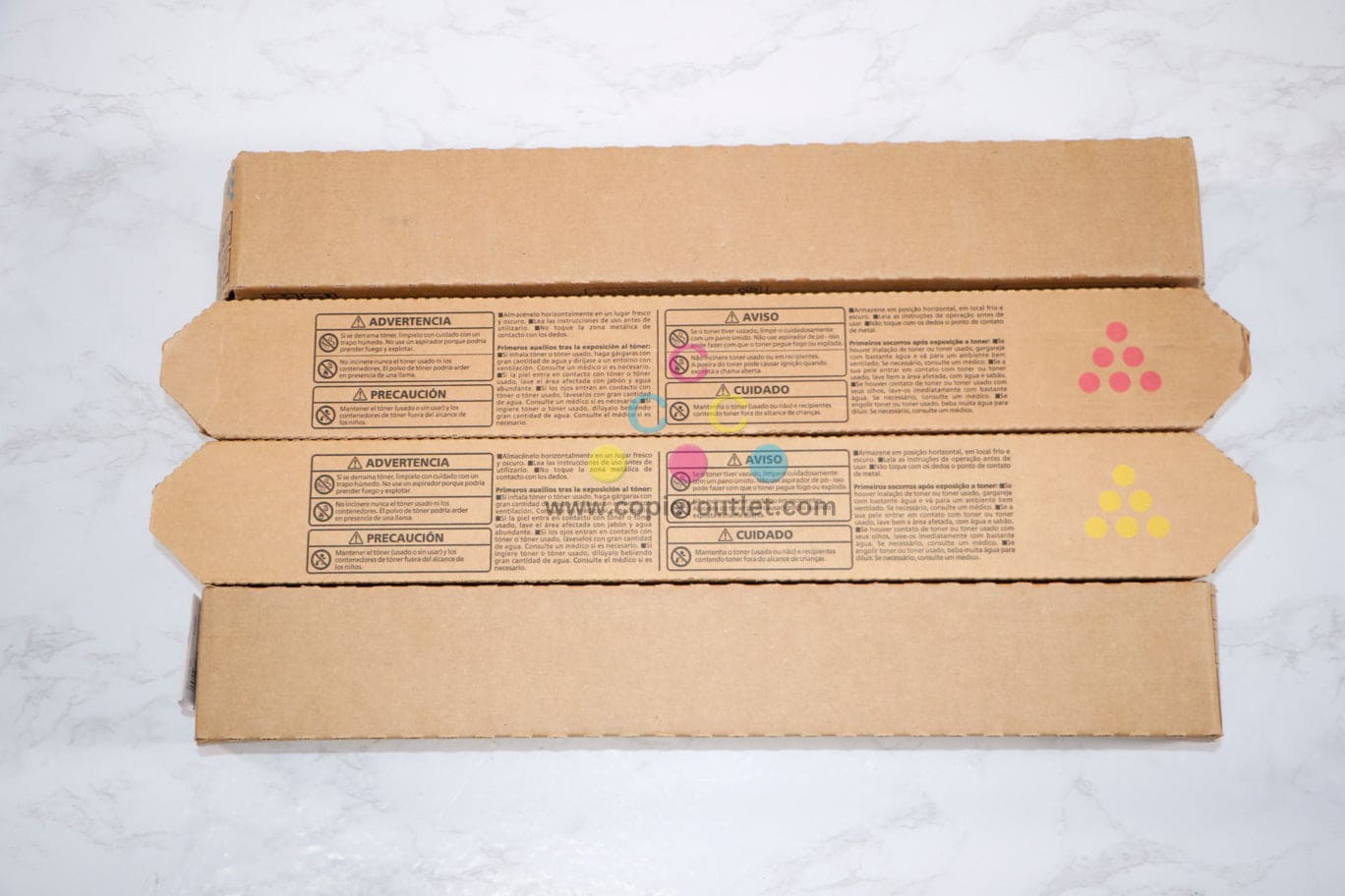 New OEM Ricoh MP C2503H,C2003,C2004,C2503,C2504 CMYK Toner Set 841918,19,20,21