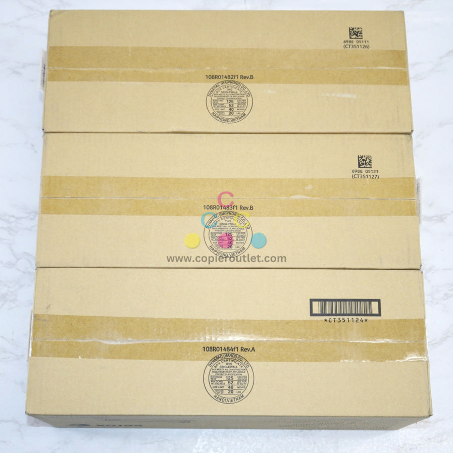 New OEM Xerox VersaLink C500,C505 MYK Drum Cartridge 108R01482,3,4 Same Day Ship