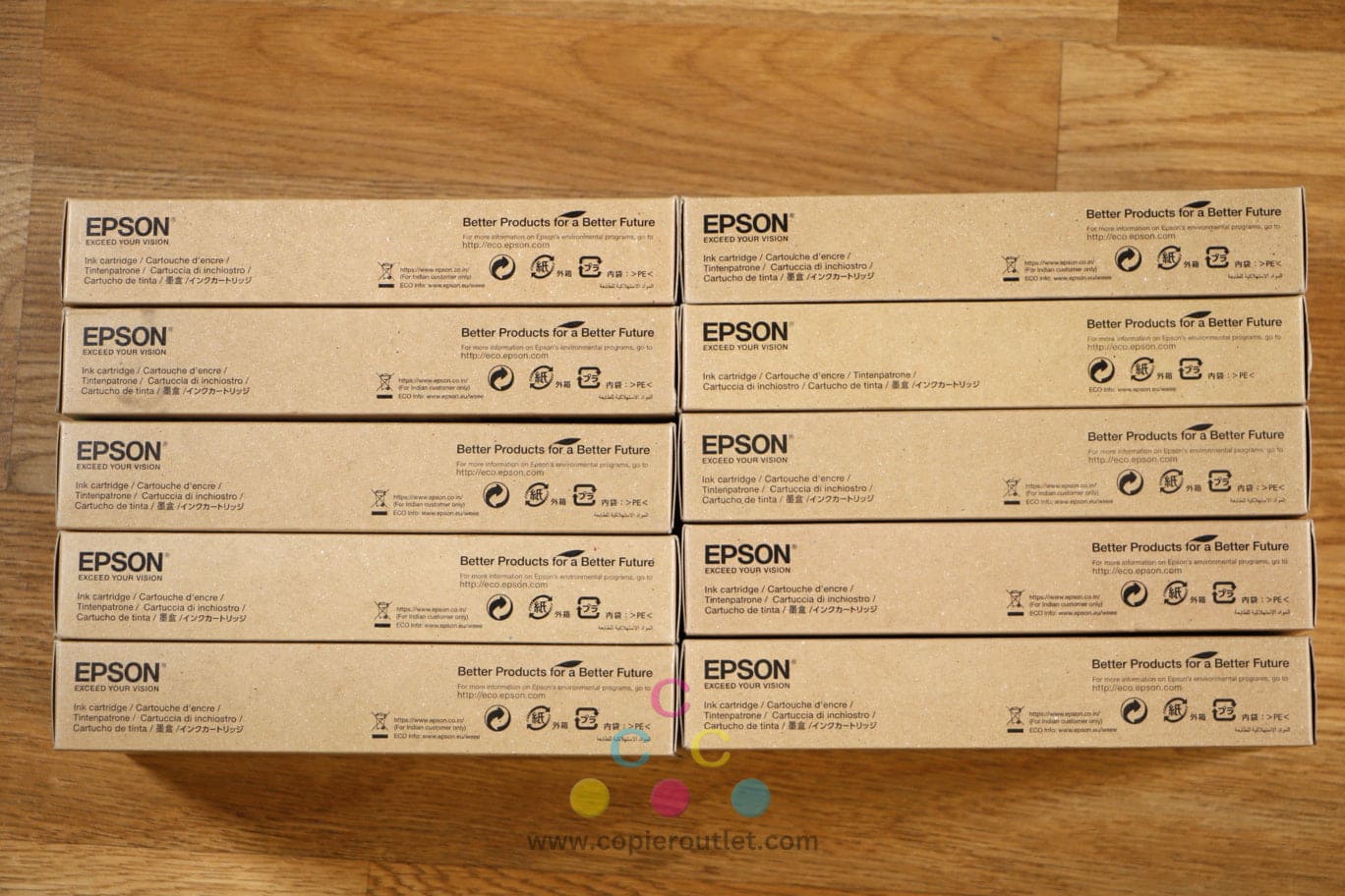 10 Epson HDR Ink C,LC,LM,M,Y,O,G,LK,PK,MBK 200ml Toner Cartridges SC-P5000 5070!