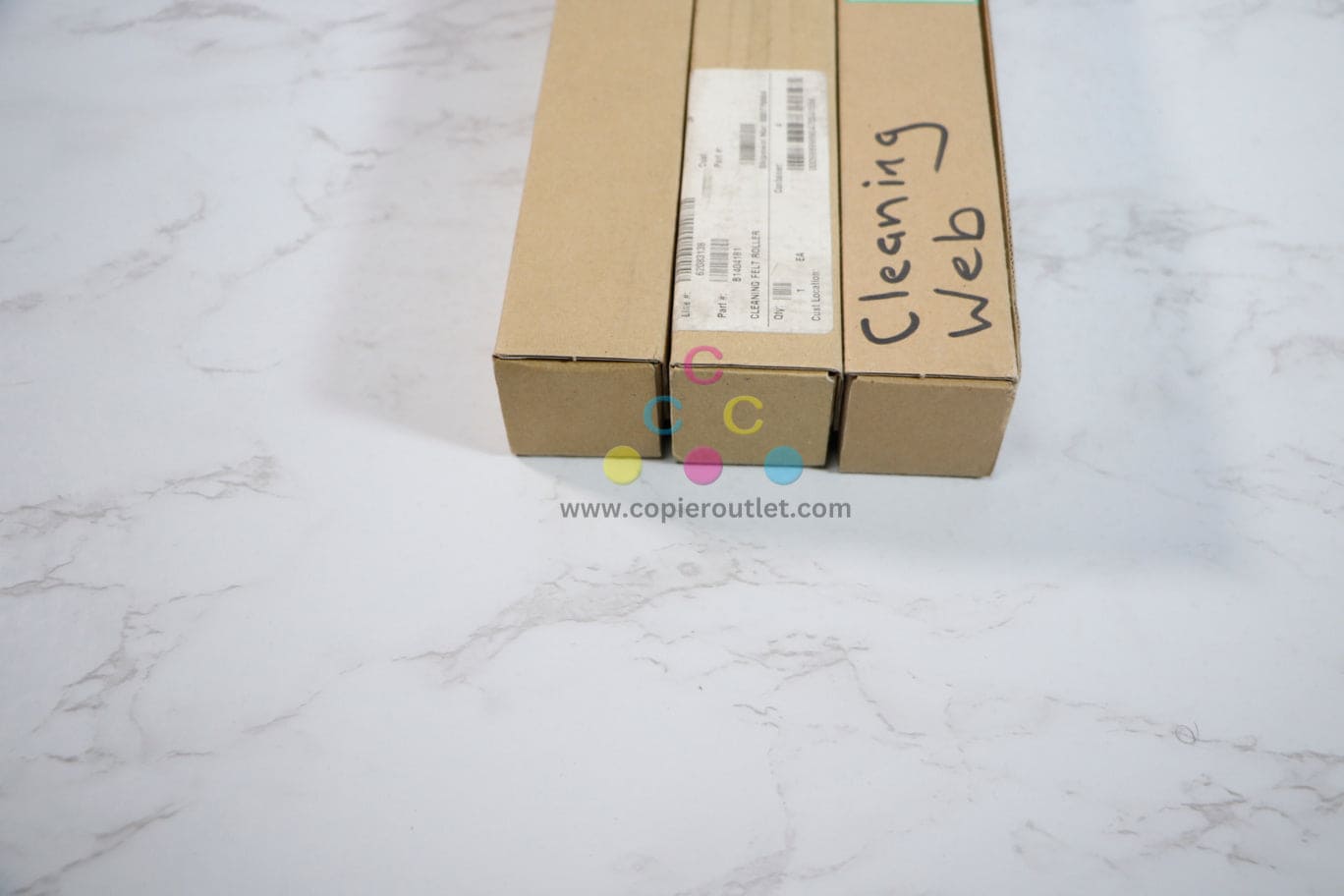 3 New OEM Ricoh Aficio 2051,2060SP Fuser Web Supply Roller B140-4181(B1404181)