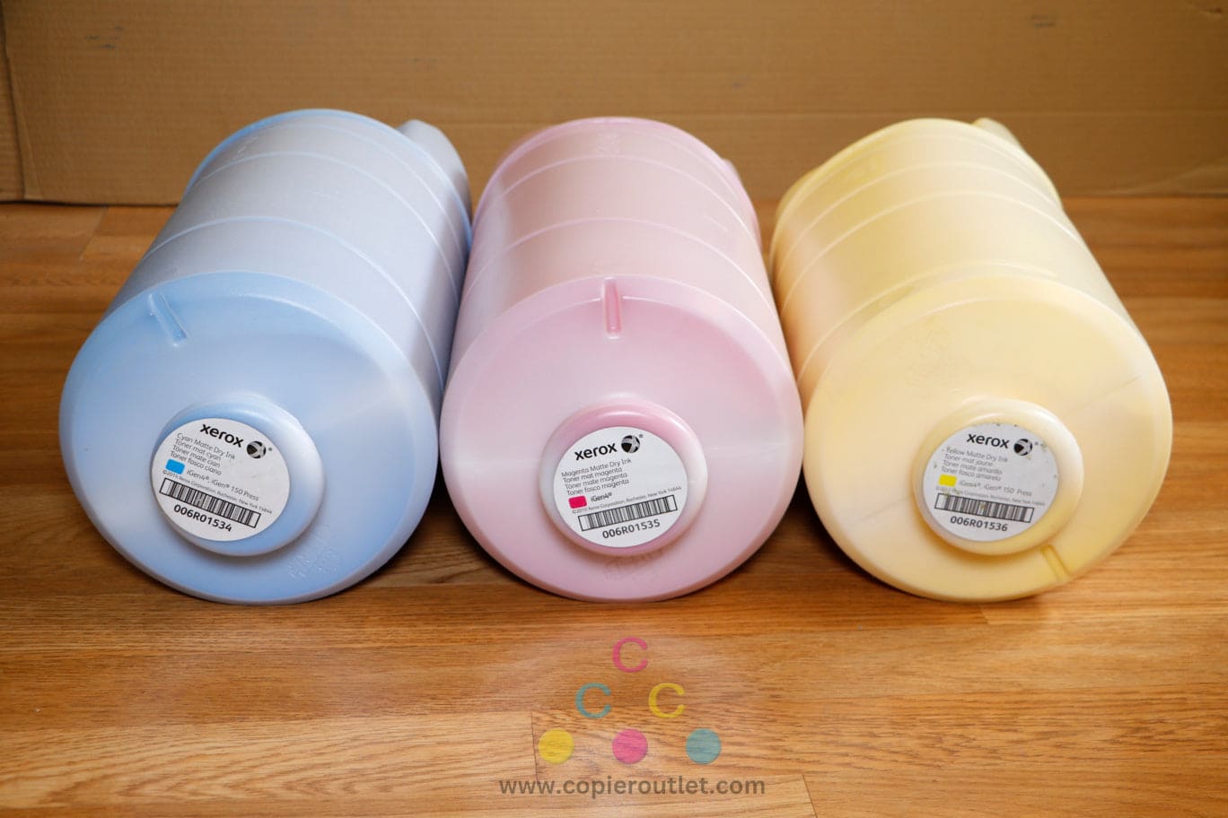 Open Box Genuine Xerox 006R01534,35,36 CMY Matte Dry Ink Toner iGen4 iGen 150