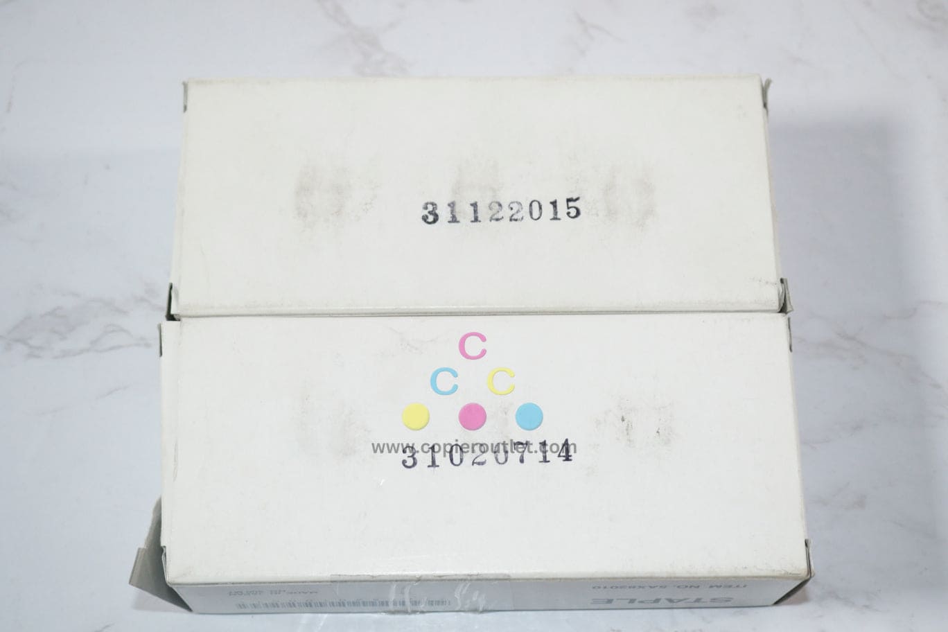 2 New OEM Kyocera DF410,DF420,DF620,DF670 Staple Cartridge 5AX82010, NO. 300MT