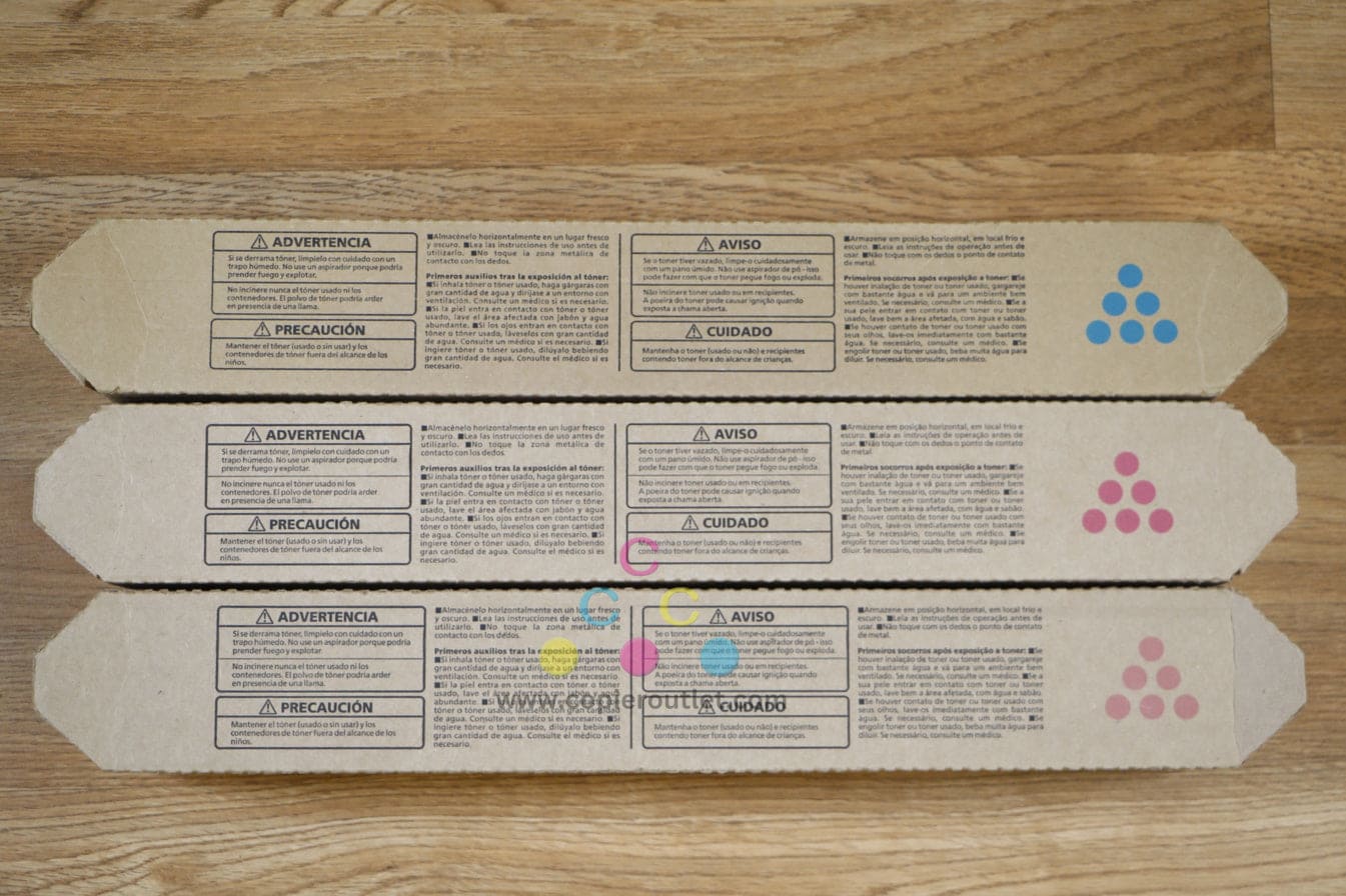 Genuine MP C406 Cyan 2 Magenta Toner Cartridges Ricoh MP C306 C307 C406 Same Day