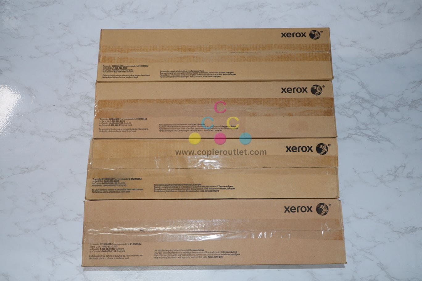 4 OEM Xerox 7545,7830,7855i,7970 Altalink C8030,C8070 Drum Cartridges 013R00662