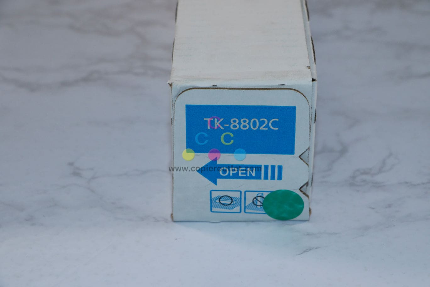 New Genuine Kyocera ECOSYS P8060cdn Cyan Toner TK-8802C Same Day Shipping!!