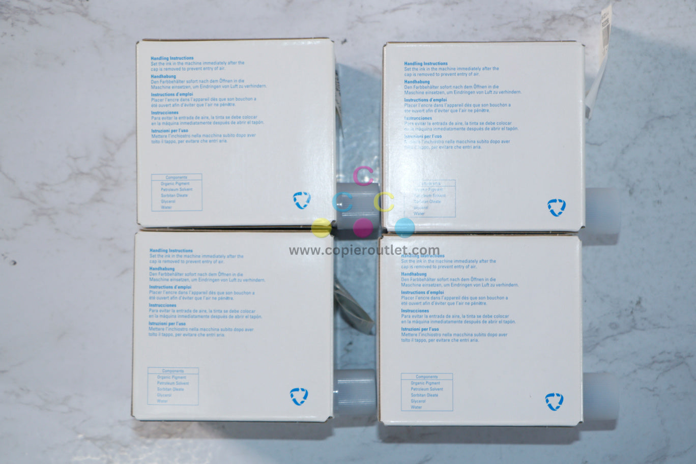 4 New OEM Ricoh DD4450,DX4542,DX4545,JP4500 Digital Duplicator Type VI 893208