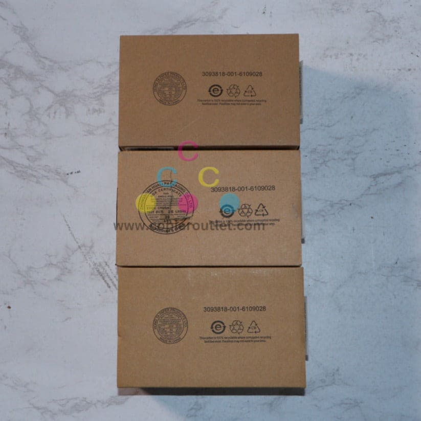 3 New OEM Sharp MX-C407F, MX-C507F Cyan & Magenta Toners MX-C50TC, MX-C50TM