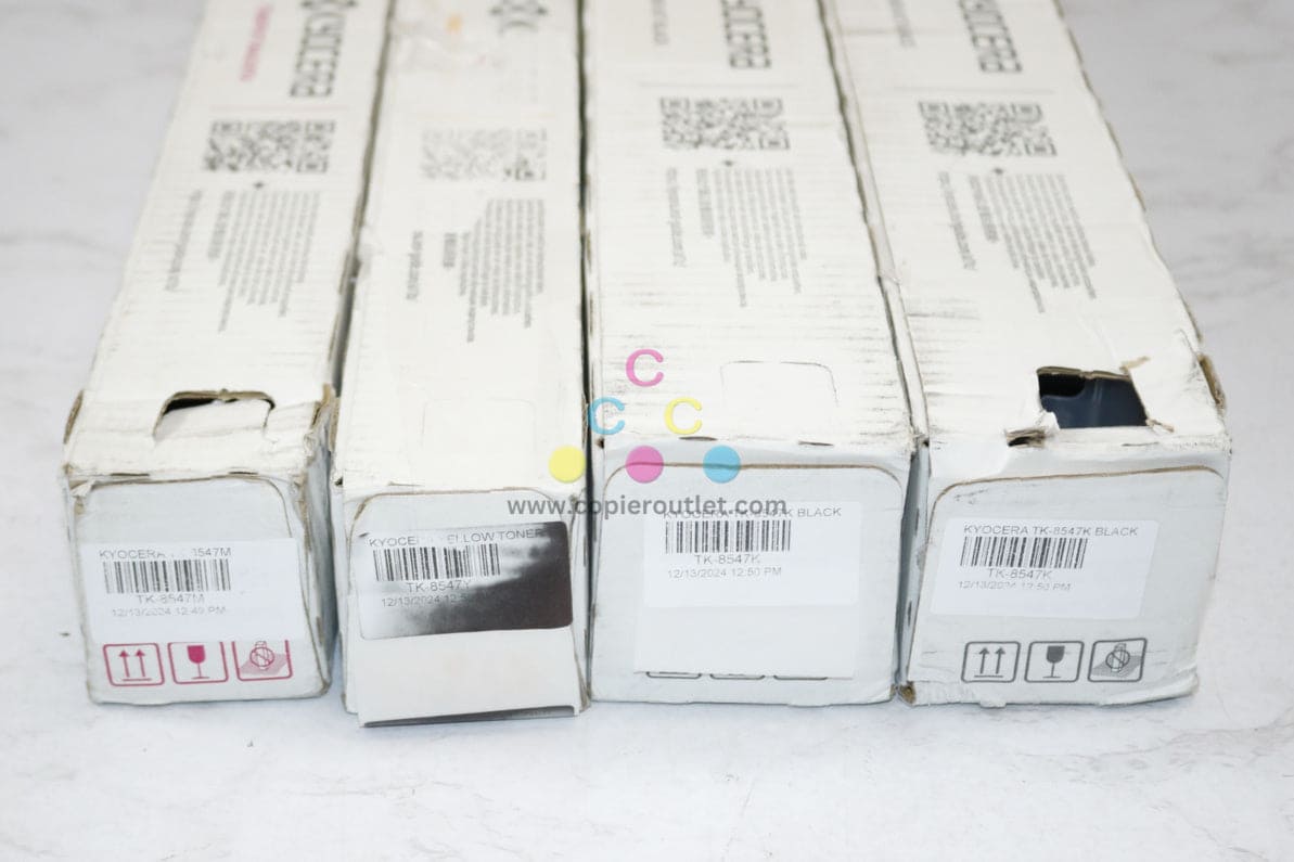 4 OEM Kyocera TASKalfa 4054ci,5054ci,CS4054ci,CS5054ci MYKK Toners TK-8547