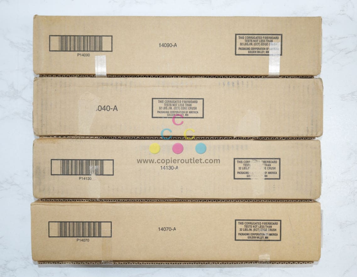 4 OEM Toshiba eSTUDIO2515AC,5015AC T-FC415U CMYK Toners (Open Mag & Yellow)