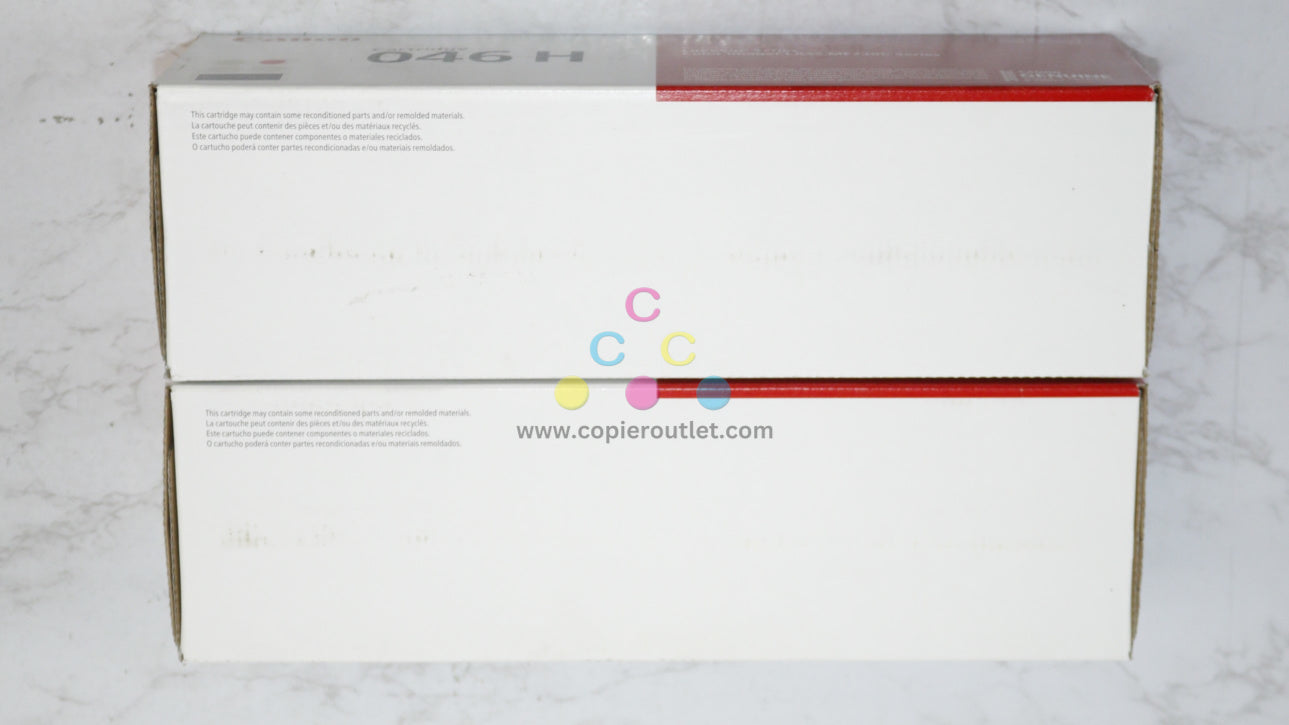 2 OEM Canon LBP650C,MF730C,MF735Cdw 046H CM Toners 1253C001AA,1252C001AA