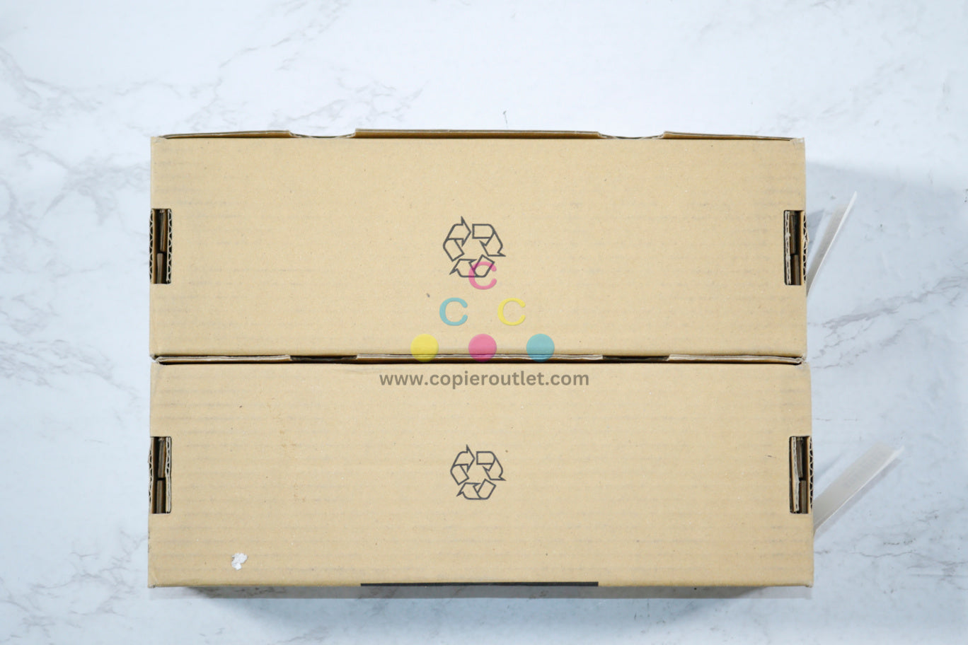 2 New OEM Toshiba TF-631, 671, TK10 / TK-10 Black Toner Kit (22569346)