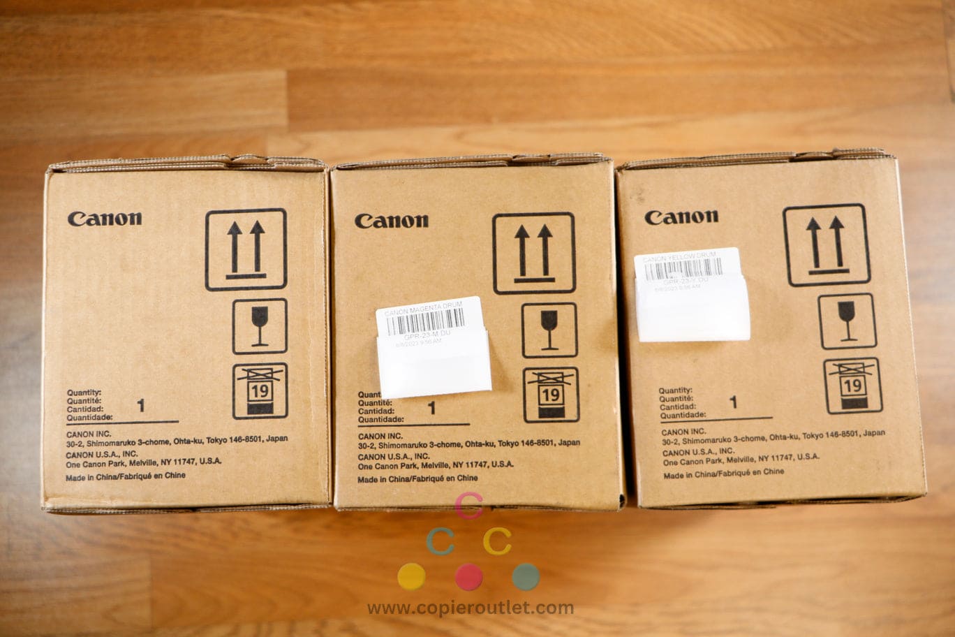 Genuine Canon GPR-23 CMY Drum Units iRUNNER C2550 C2880 C3080 C3380 C3480 C3580!