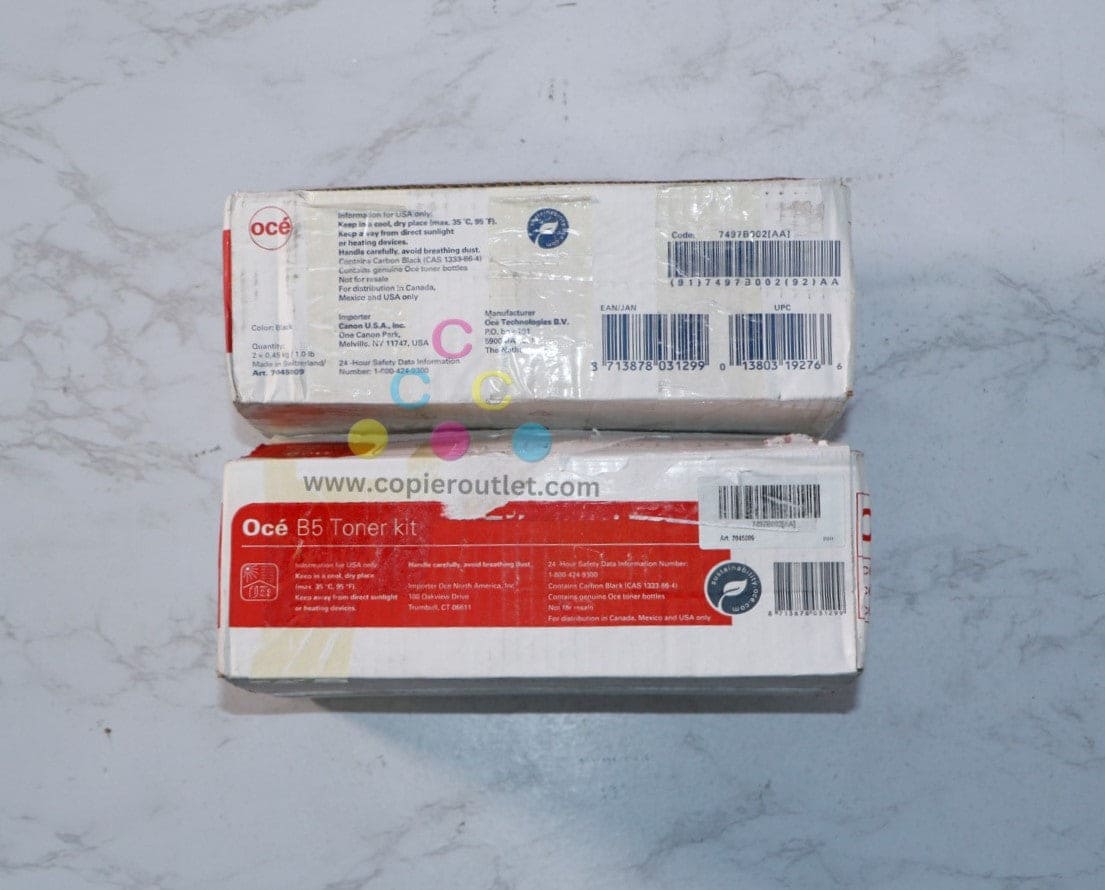 2 Open OEM OCE 9600,TDS300,TDS320,TDS400,TDS450,TDS600 B5 Toner Kit 7045009
