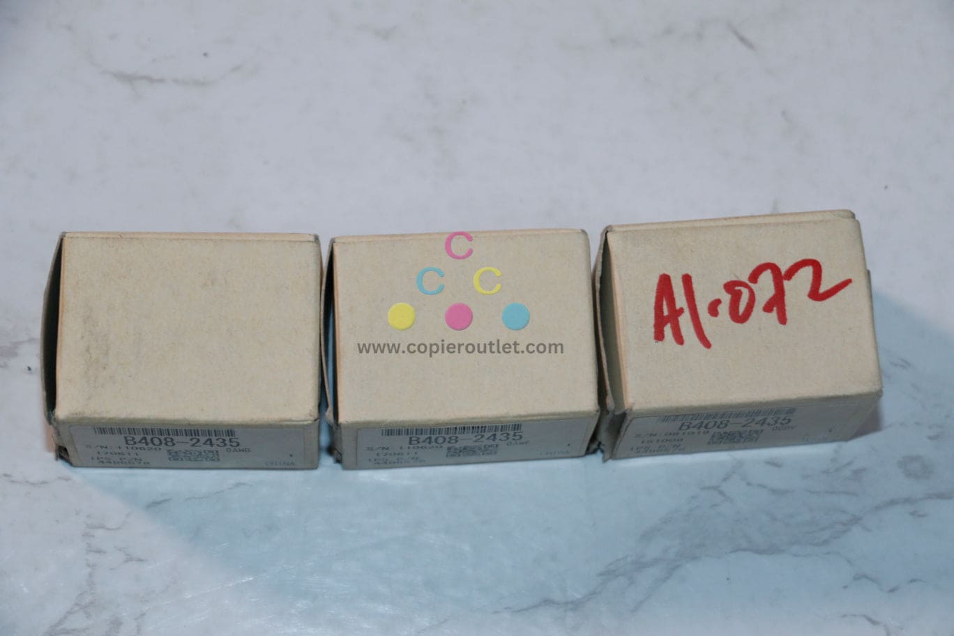 3 OEM Ricoh SR4000, SR790, SR970,SR980 Positioning Rollers B408-2435 (B4082435)