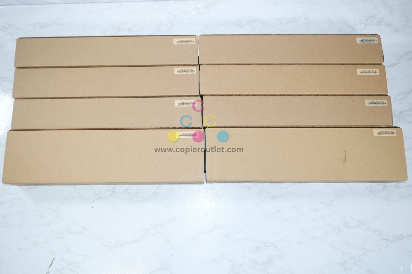 8 New Compatible Sharp MX-4110,4111N,4112N,4140N,4141N,5110N MX-51NT CMYK Toners