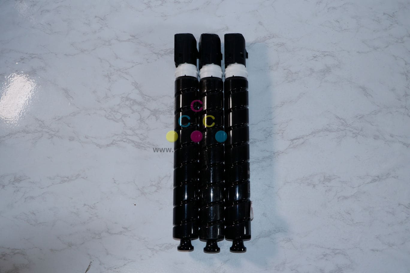 3 No Box OEM Canon iR-ADV C5535,C5540,C5550,C5560 GPR-55 Cyan & Magenta Toners