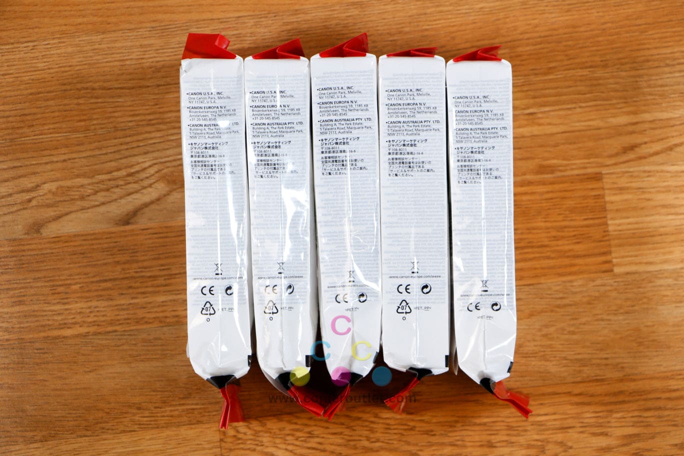 Genuine Canon PFI-207 CMYK MK Inkjet Carts iPF680 iPF685 iPF780 iPF785 MFPM40 !!