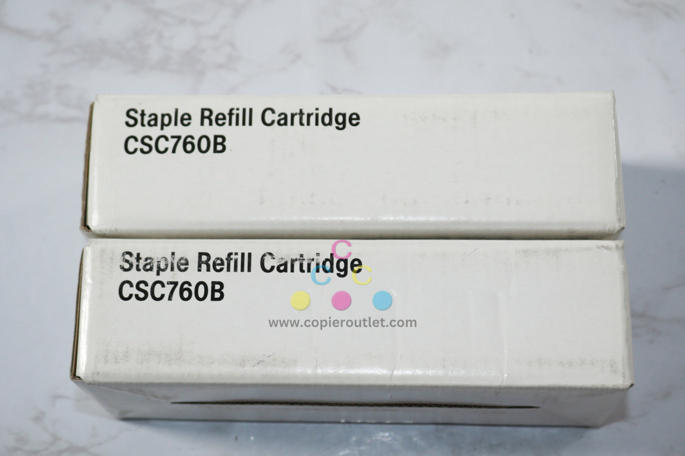 OEM Ricoh Aficio SP 8200DN, SP C821DN Staple Refill Cartridges CSC760B (5 carts in total)