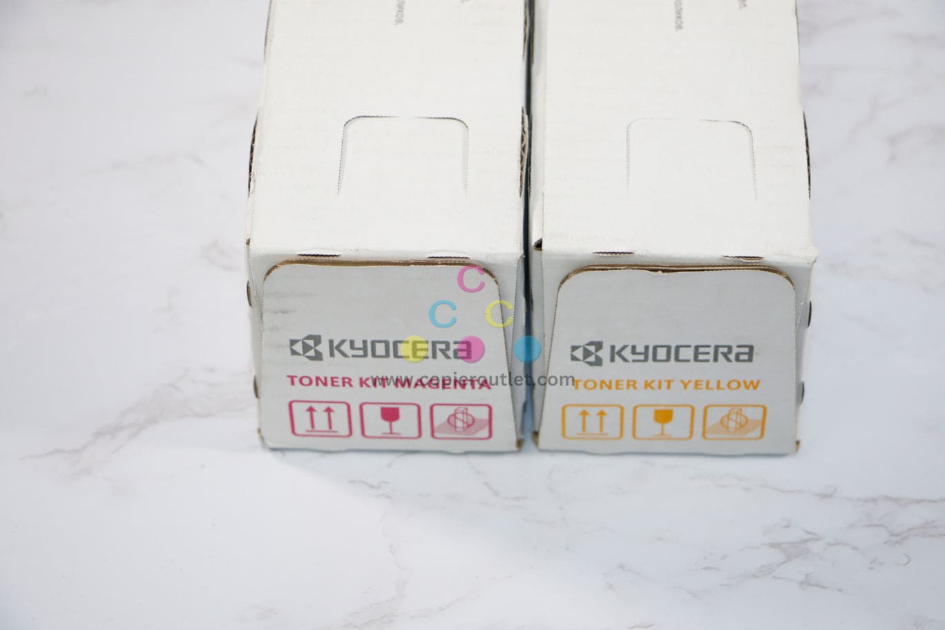 Open OEM Kyocera TASKalfa 3552ci,3553ci,4052ci MY Toner TK-8527M & TK-8527Y