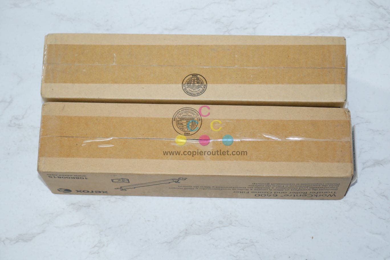 2 OEM Xerox 108R00815 WorkCentre 6400 Transfer Roller & Ozone Filter Same Day Ship!!