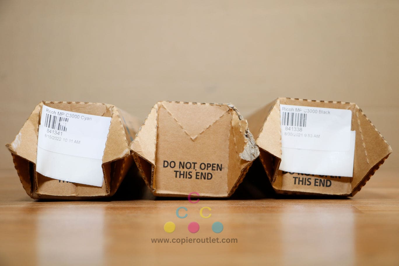 Genuine Ricoh MP C3000 C3030 LD430C Cyan Magenta Black Print Cartridges Same Day