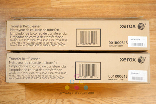 2 Open Genuine Xerox Transfer Belt Cleaners AltaLink C8030 C8035 C8045 001R00613