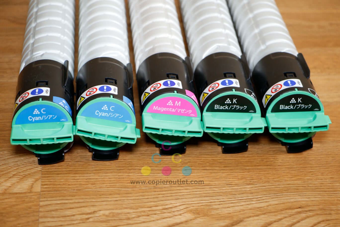 Open Genuine Ricoh 841586/02/03 CCMKK Toner Cartridge MP C2551/C9125/LD625C Same