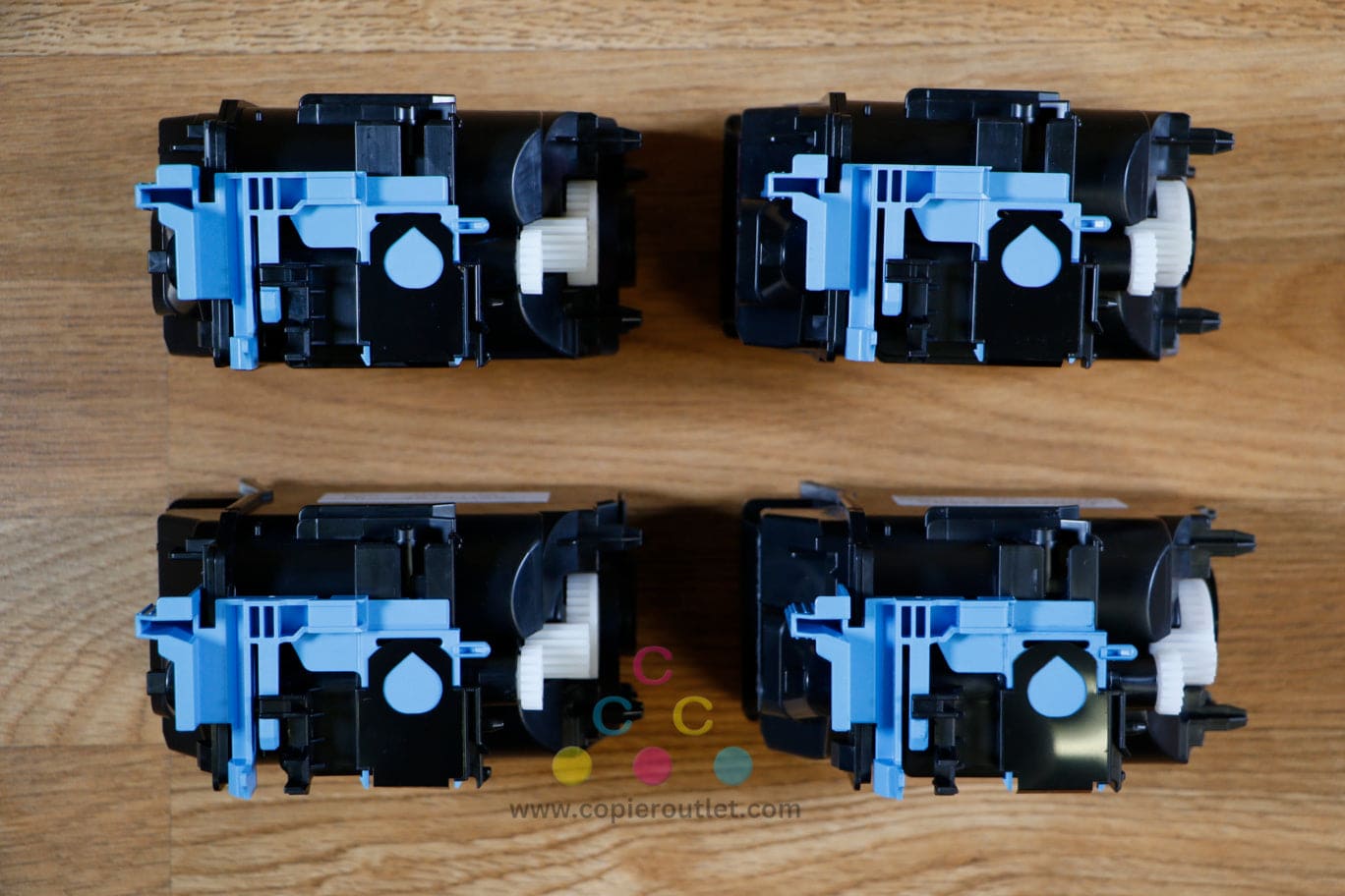 Used Genuine Konica Minolta TNP48 CMYK Toner Cartridg Bizhub C3350 C3850 C3850FS