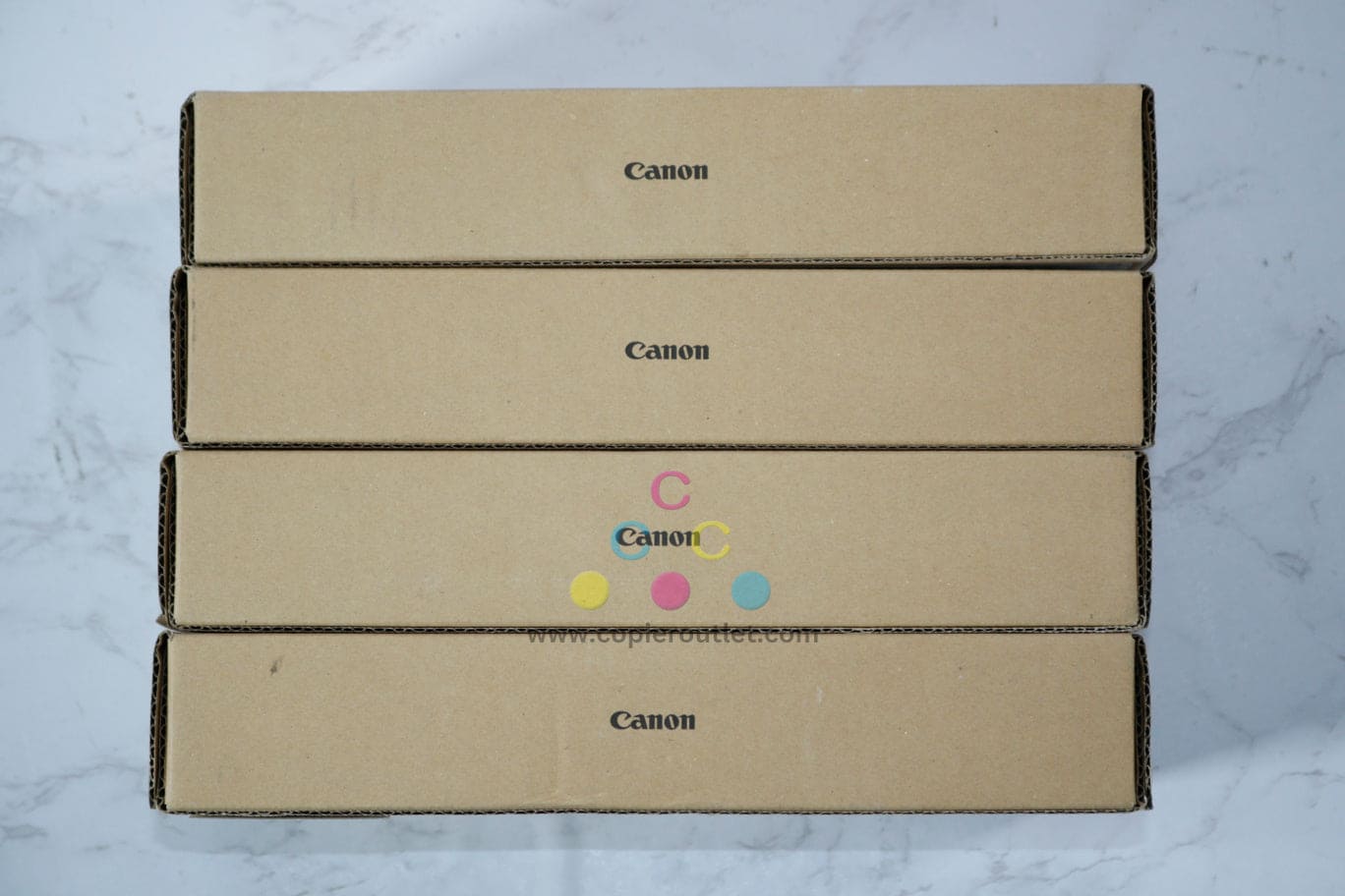 4 OEM Canon iPROGRAF TX-2000,TX-3000,TX-4000 PFI-710 CMYK Ink Tanks (700ml)