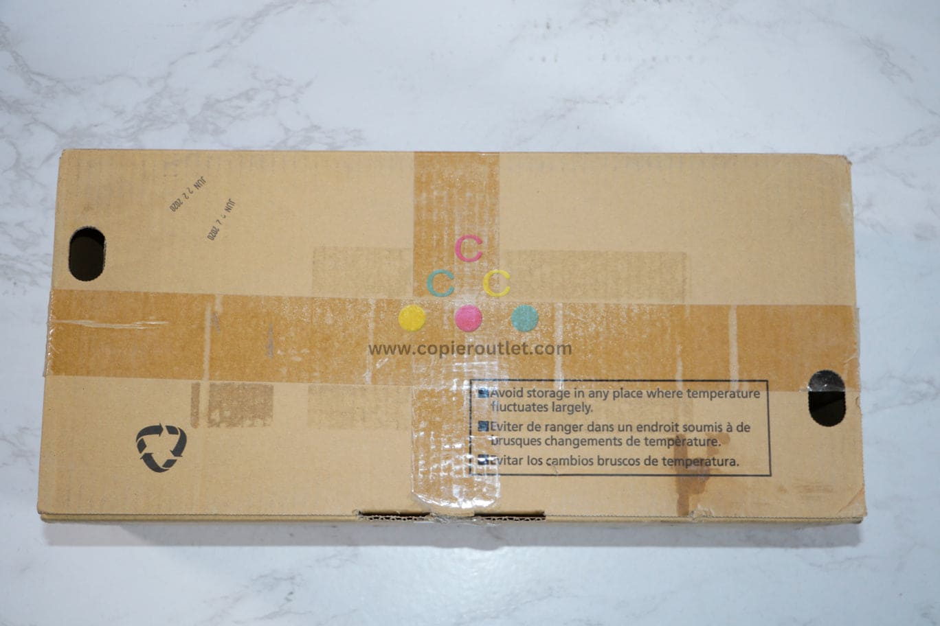 New OEM Ricoh DD5450 Black Inks 893536 / Type 500 (Box of 6 Inks) Same Day Ship