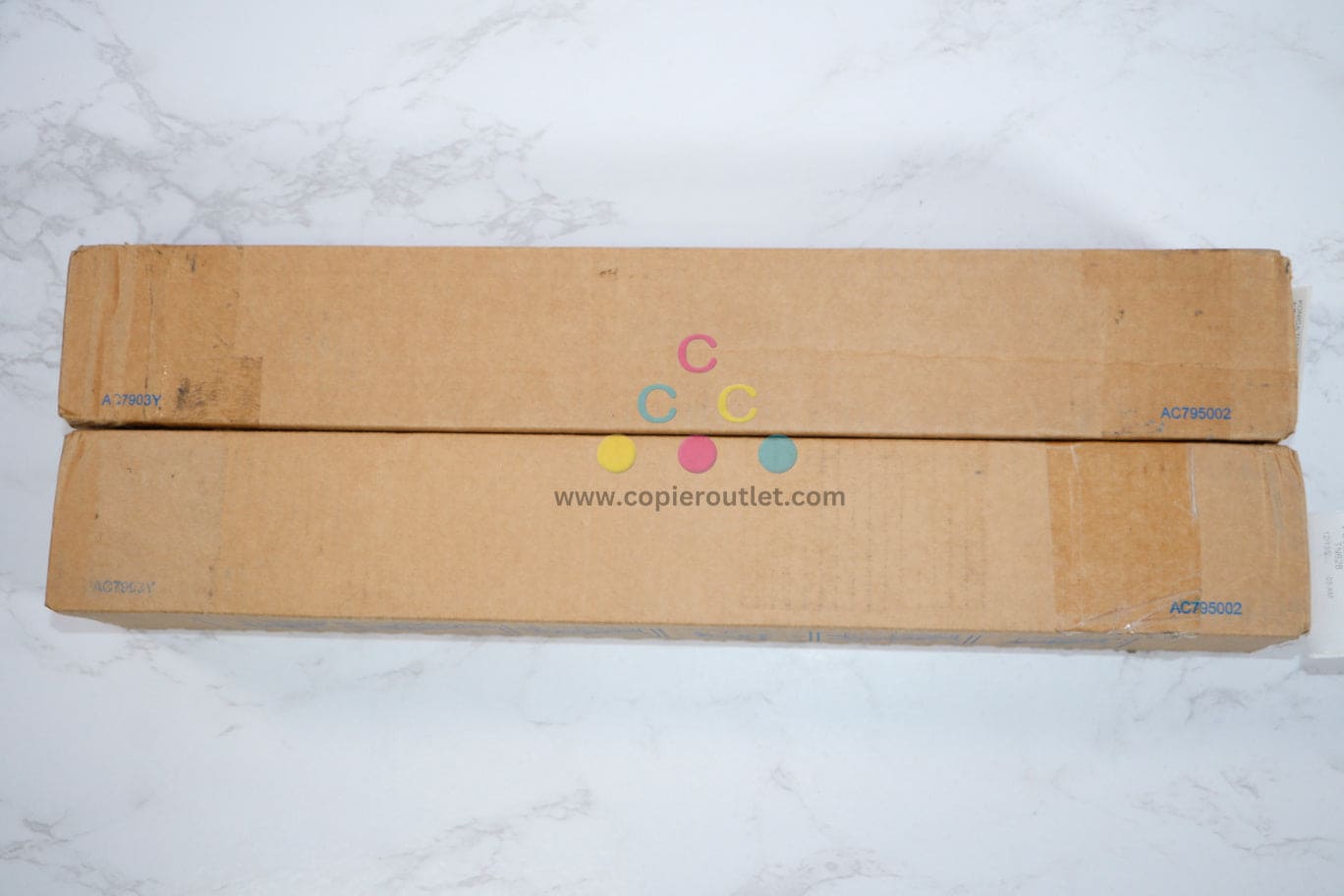 2 Cosmetic OEM Konica Minolta TN628 Black Toners for BizHub 450i/550i/650i