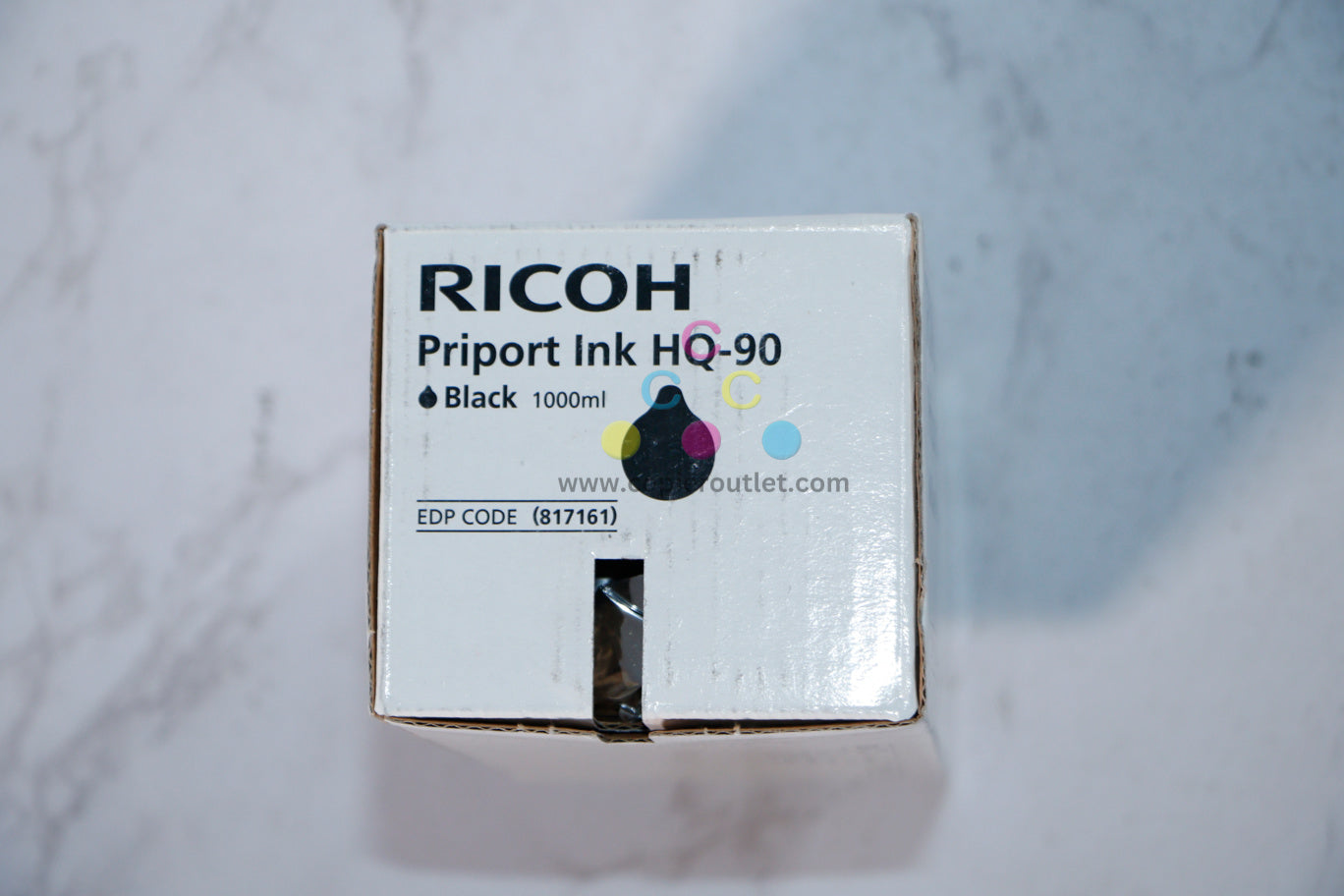 New OEM Ricoh DD6650P, HQ7000, SP1000SF Black Priport Ink HQ-90 / 817161