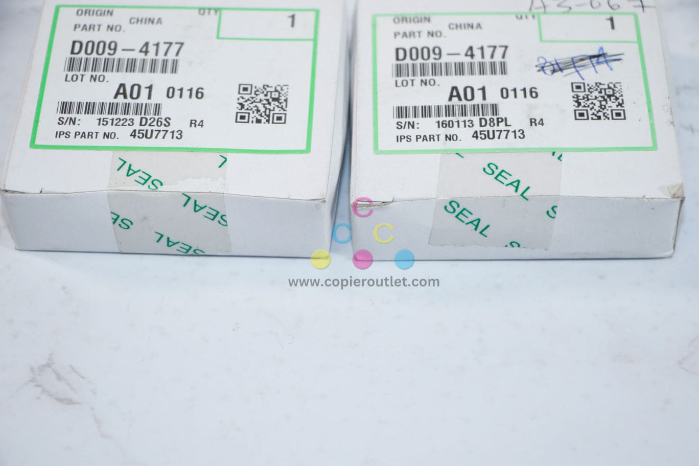 Lot Of 2 New OEM Ricoh MP 4000SPF,MP 4001 Fuser Thermistor D009-4177(D0094177)