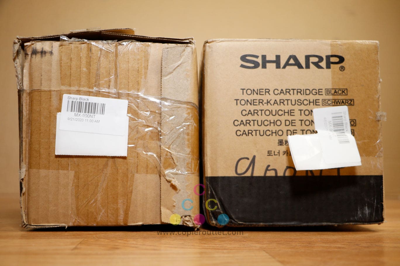 2 Cosmetic Genuine Sharp MX-M1054,MX-M904,MX-M905 Black Toner MX-900NT