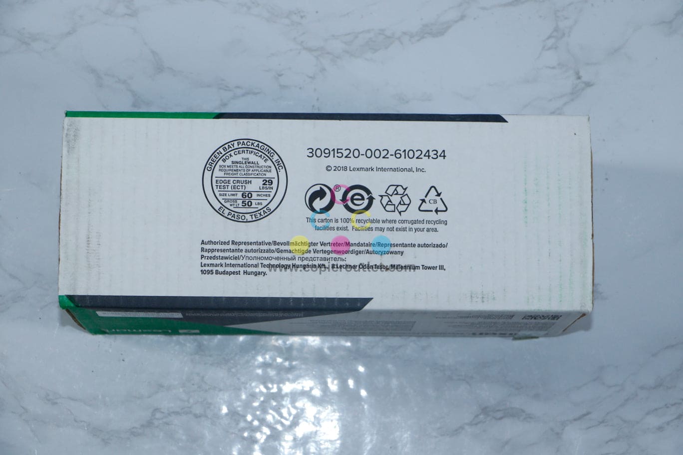 Cosmetic Genuine Lexmark 50F1U00 Black Toner Cartridge MS510dn Same Day Shipping