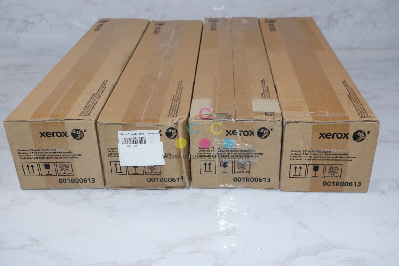 Lot of 4 New Genuine Xerox WC7525 7530 7535 7545 Transfer Belt Cleaners 001R00613