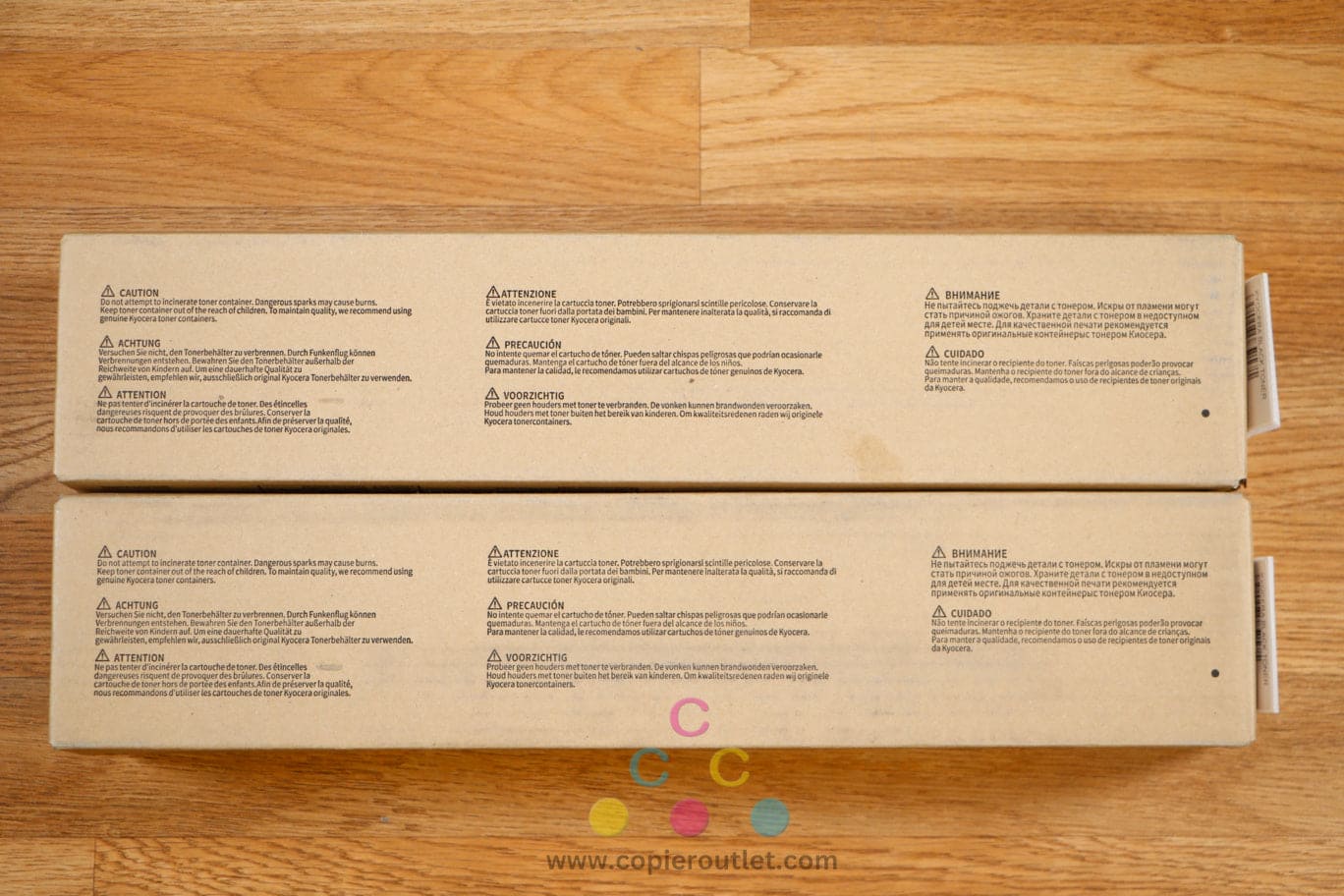 Lot of 2 Genuine Copystar TK-5209 Black Toner Cartridge Copystar CS356ci CS358ci