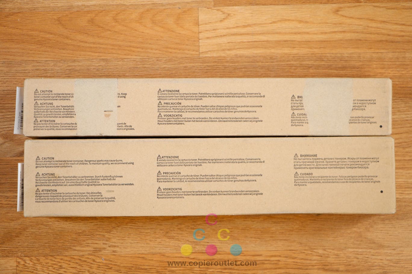 Cosmetic Genuine Copystar TK-5209 Cyan & Black Toner Cartridges CS356ci CS358ci!