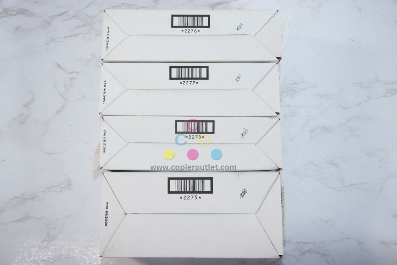 New OEM Xerox WC6025,6027, Phaser6020,6022 CMYK Toner Set 106R02756,57,58,59