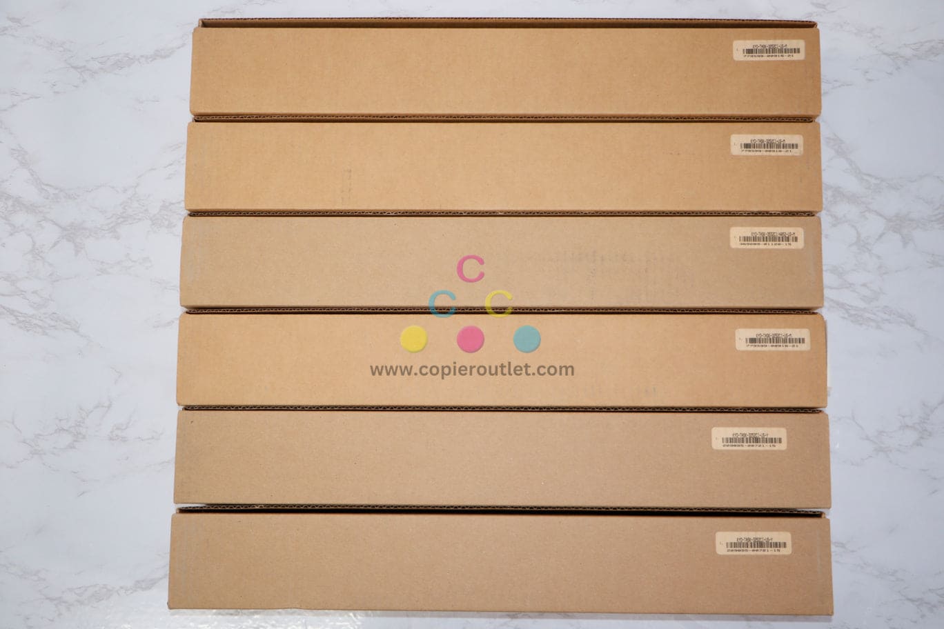 6 Compatible Kyocera TASKalfa 3252ci, 3253ci, 4052ci TK-8337/TK-8339MY Toners