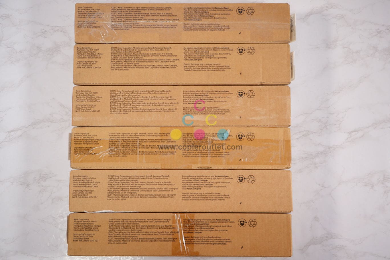 6 OEM Xerox AltaLink C8030,C8035,C8045,C8055 Toner Waste Containers 008R13061
